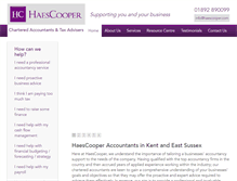 Tablet Screenshot of haescooper.com